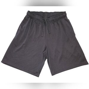 Athletic Works Men's Mesh  Basketball Shorts Black Size Med 32-34 EUC